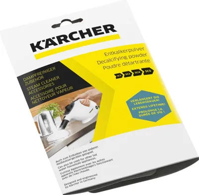 Produktbild von Kärcher 6.296-193.0, Entkalker, Weiß, Gelb, SC, SG, 17 g, 6 Stück(e)