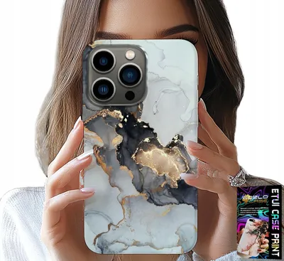 Zdjęcie produktu dla Etui Do Iphone 16 Pro - Elegancki Marmurek Modne Kobiece Wzory