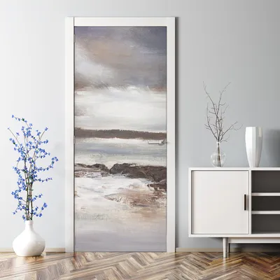 Produktbild von Dekorative Türtapete Türposter Tür dekoration selbstklebend Türaufkleber Tropische Blätter 70 x 200 cm