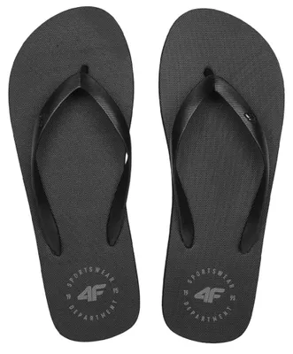 Produktbild von 4F - Herren Flipflops, Logo PP1639 (39,5 EU) (Schwarz)