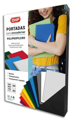 Produktbild von Binderücken A4 Schwarz 100 Stück 0,45 mm dick Polypropylen Heftstreifen