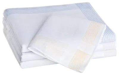 Tobeni 12 Damen Taschentücher 100 Baumwolle farbig 30 x 30 cm Design 12