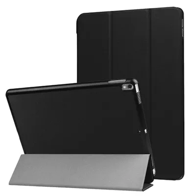 Produktbild von Mobigear Dreifach-Faltetui für iPad Pro 10,5 Zoll (2017) – Klapphülle – Schwarz