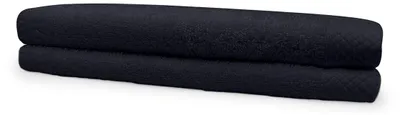 Produktbild von Eleganzzz Frottee-Badetuch 70x140cm – Schwarz  – 70x140  – 100% Baumwolle – 500 g/m²