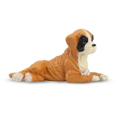 Produktbild von Toymany ML00140 Boxerwelpe liegend 4,5 cm Haustiere