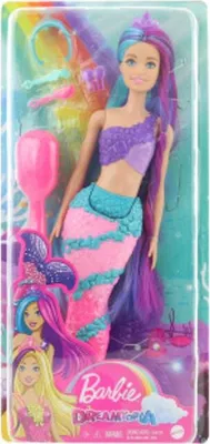 Zdjęcie produktu dla Barbie Syrenka z długimi włosami GTF39