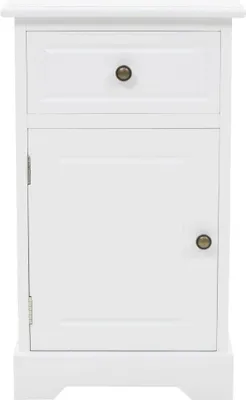 Produktbild von vidaXL Nachtschrank MDF und Kiefernholz 35x32x59 cm