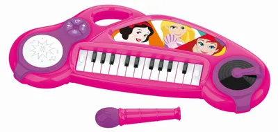 Produktbild von Prinzessinnen Keyboard mit Licht & Mikrofon 24 Tasten