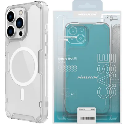 Zdjęcie produktu dla Nillkin Nature Pro Magnetic Case Etui Iphone 14 Pro Magnetyczny Pokrowiec Magsafe Przezroczysty