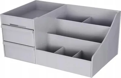 Image de Trousse de bureau grise 35 x 21,5 x 16,5 cm - Dalprint dpCraft