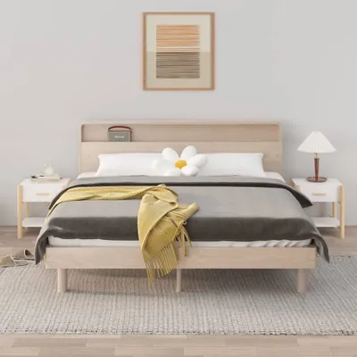 Produktbild von VidaXL 345655, Weiß, 420 mm, 380 mm, 450 mm, 2 Stück(e)