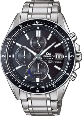 A close-up studio shot of a men's wristwatch.