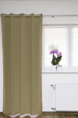 Obrázok produktu pre Eyelet šatka Okenná záclona béžová 145x175cm Záclona šatka Dekoratívna šatka
