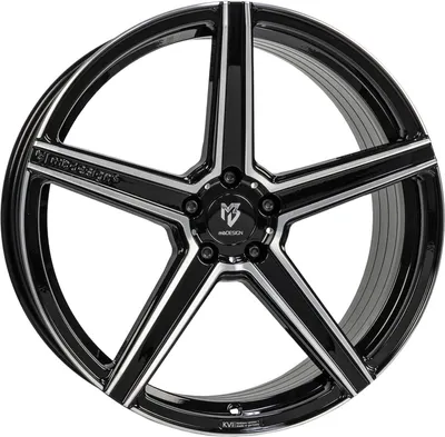 Produktbild von MB Design Felge KV1S 9.5Jx20 ET 40 5x112 Diamant Schwarz KV1S9520405RZ-B4 kompatibel mit Audi Q4