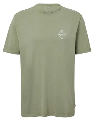 Produktbild von s.Oliver 2169516.73D0.M, T-Shirt, Erwachsener, Männlich, Grün, M, Kurzärmel