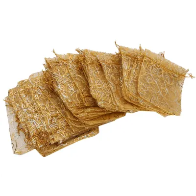 Obrázok produktu pre Vrecko na šnúrku, organzové vrecko na šnúrku, darčekové vrecko, darčekové vrecko, darčekové vrecko