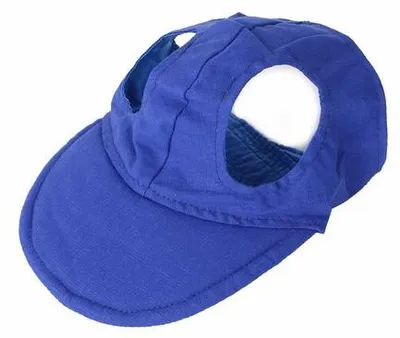 Produktbild von Hundezonnehut für Hunde, Blau, 29-35 cm