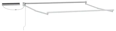 Obrázek produktu pro Elektrický skládací rám markýzy Bílý 3,5 x 2 m Ocel