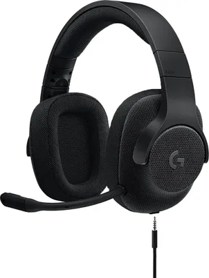Obrázek produktu pro Logitech G433 Black 981-000668 Drátová herní náhlavní souprava se 7.1 prostorovým zvukem