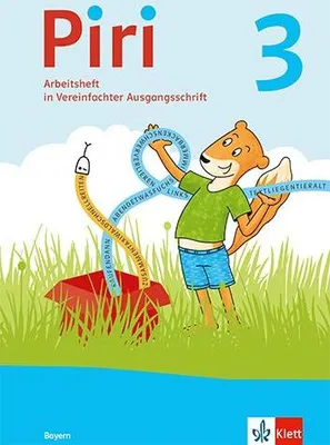 Produktbild von Piri 3. Arbeitsheft in Vereinfachter Ausgangsschrift Klasse 3. Ausgabe Bayern