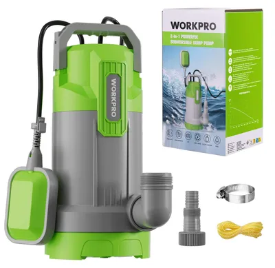 Zdjęcie produktu dla Pompa zanurzeniowa do ścieków - 700 W - wydajność 17 000 l/h - włącznik pływakowy - kabel 10 m