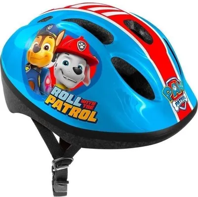 Immagine prodotto di Casco da bicicletta per bambini Paw Patrol, taglia S 53/56 cm, regolabile, ventilato