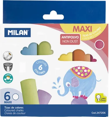 Zdjęcie produktu dla Zestaw 6 sztuk kredy asfaltowej MILAN