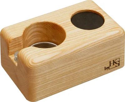 Produktbild von Tamperstation Vollholz Esche natur - handgefertigt by HKS