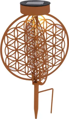 Produktbild von GLOBO Solarleuchte Garten Scheibe Solarlampe Außen Außenleuchte Solar 36607R