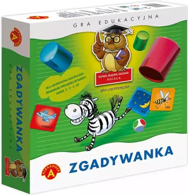 Zdjęcie produktu dla Alexander Zgadywanka, Gra karciana, Nauka, 4 lat(a)