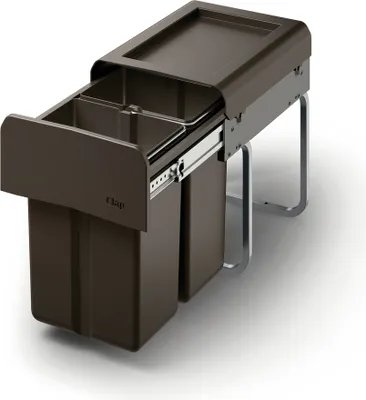 Produktbild von WESCO® Clap 345 K/300-2, Abfallsammelsystem, anthrazit