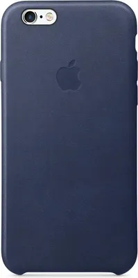 Produktbild von Apple iPhone 6s Leder Case – Mitternachtsblau, Cover, Apple, iPhone 6s iPhone 6, 11,9 cm (4.7"), Blau
