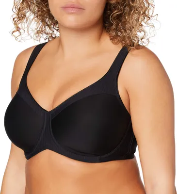 Produktbild von Triumph Damen Bügel-BH Modern Soft+Baumwolle - BLACK - Größe 80D