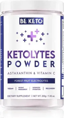 Obrázok produktu pre Beketo Elektrolytový ketolytový prášok - Lesné ovocie 200g