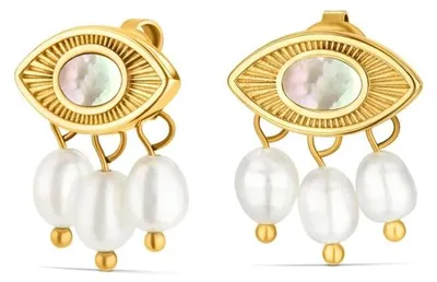 Produktbild von Goldene Damen Ohrringe