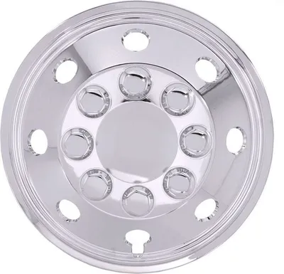 Produktbild von AUTO-STYLE Radzierblenden Set Radzierblenden Utah 15-Zoll Chrom (kugelförmig)