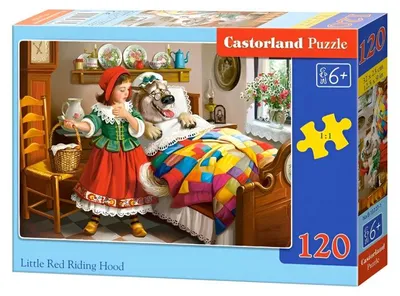 Obrázek produktu pro CASTORLAND Puzzle Červená Karkulka 120 dílků