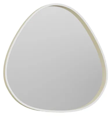 Imagen del producto de Aplique de pared Ecaris A/G con tecnología LED de 30W + 5W (3000K-4000K, regulable), con un nuevo marco de aluminio beige: Gealuce