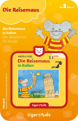 Produktbild von tigercard - Die Reisemaus in Italien