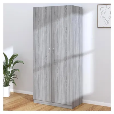 Produktbild von Kleiderschrank Artisan-Eiche 90x52x200 cm Holzwerkstoff Grau Sonoma
