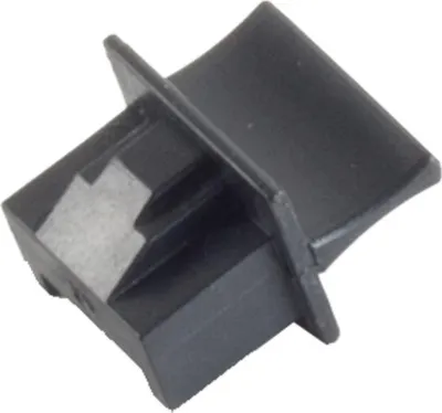 Image de S/CONN maximum connectivity connecteur réseau, RJ-45 protection anti-poussière, noir VE20 (08-01021-20)