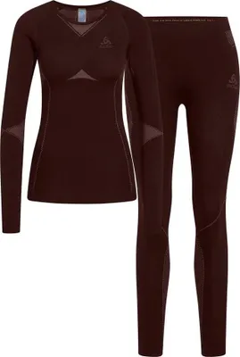 Produktbild von Odlo Fundamentals Performance Warm Funktionsunterwäsche-set Braun M Damen Braun M