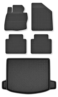 Obrázok produktu pre Vaničkové autokoberce + vaňa kufra pre: Honda Civic VIII 2006-2012 hatchback 5 ks