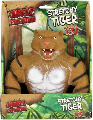 Image de Tigre stretch XXL en caoutchouc