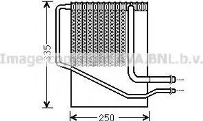 Image de Évaporateur climatisation AVA COOLING CRV126