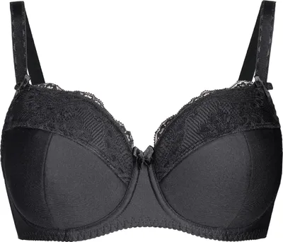 Produktbild von Teyli Gepolsterter Bügel-BH mit floraler Spitze Marte Female 202 schwarz 75J