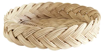 Zdjęcie produktu dla OYOY LIVING Koszyk na pieczywo, dł. 34 x szer. 34 x wys. 7 cm, zielony