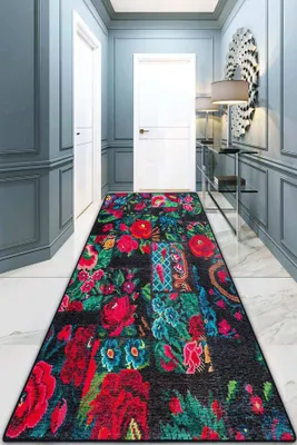 Produktbild von Conceptum Hypnose, Lorategia- Lorategia Djt  CHL, Bunt, Teppichläufer, 80 x 300 cm, 100% POLYESTER