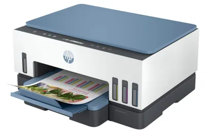Produktbild von HP Smart Tank 725 All-in-One - Multifunktionsdrucker - Farbe - Tintenstrahl - wiederbefüllbar - Letter A (216 x 279 mm)/