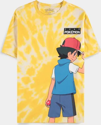 Immagine prodotto di Maglietta Pokémon - Ash e Pikachu (stampa in quadricromia) XL